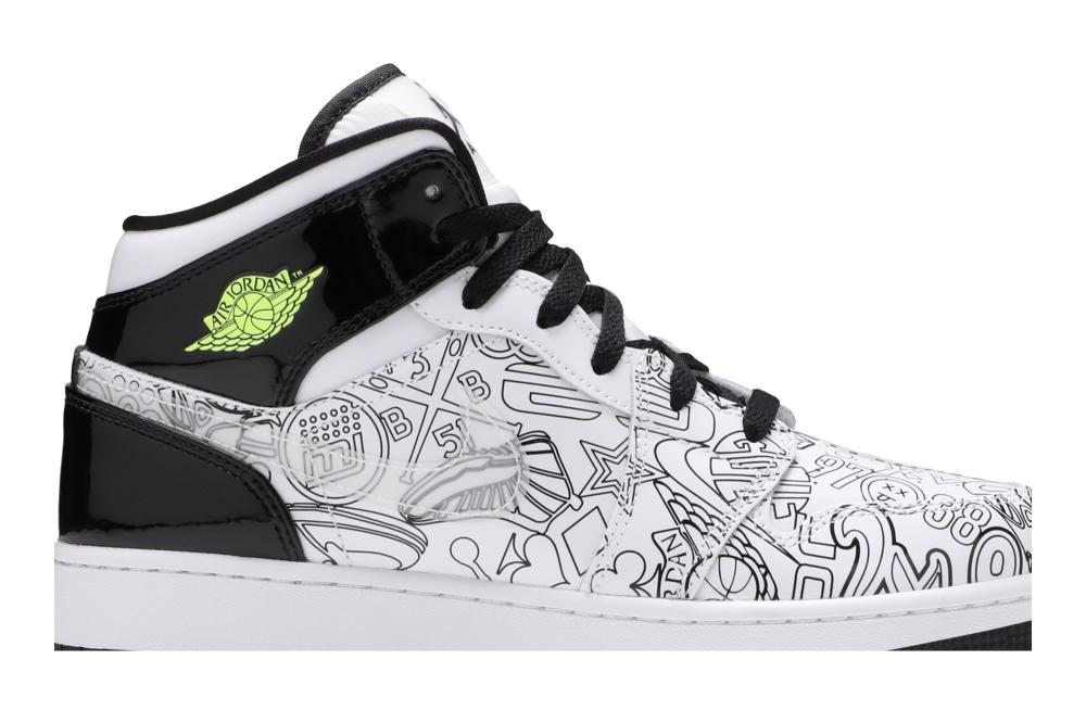 Air Jordan 1 Mid SE GS 'DIY'