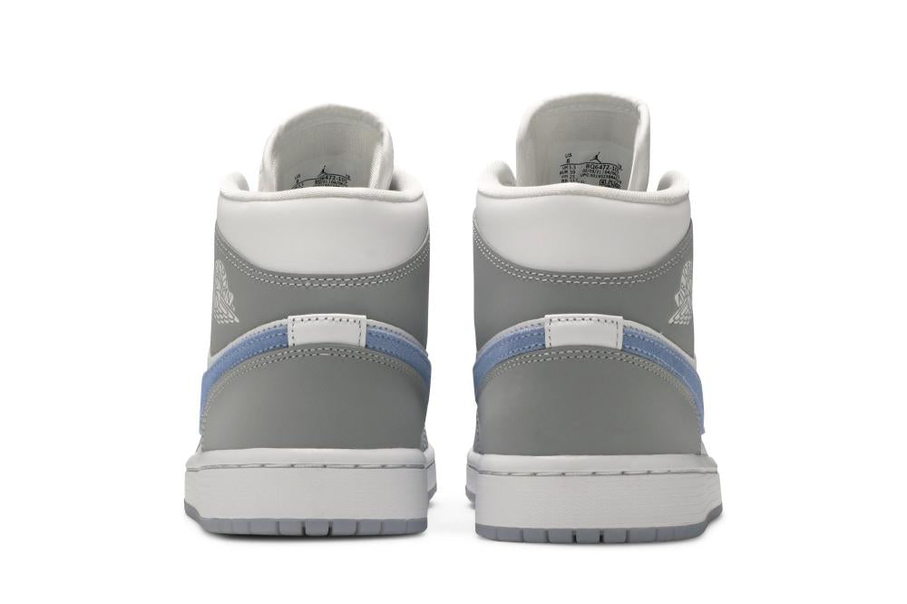 Wmns Air Jordan 1 Mid 'Wolf Grey Aluminum'