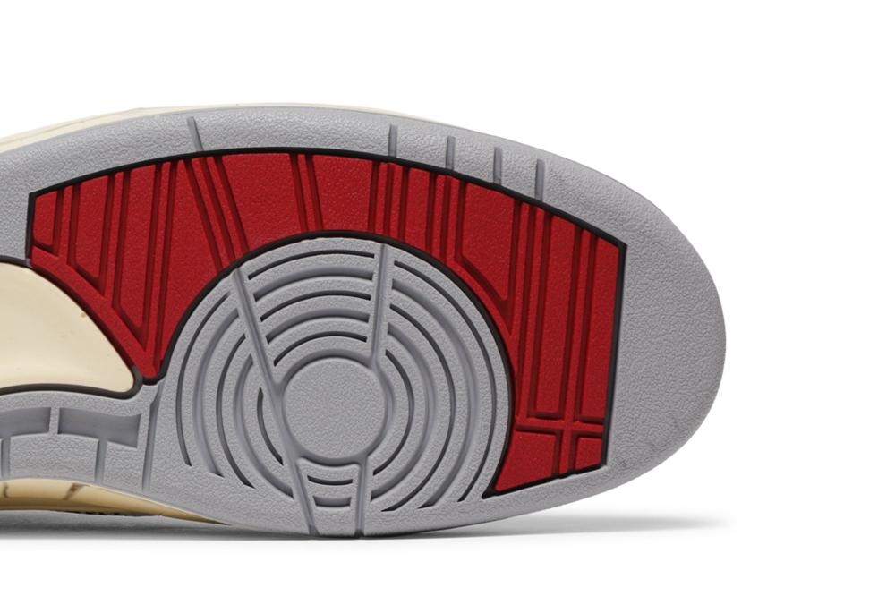 Off-White x Air Jordan 2 Retro Low SP 'White Varsity Red'