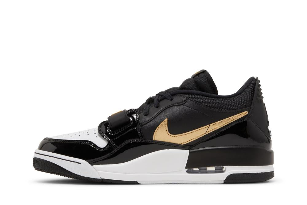 Jordan Legacy 312 Low 'Black Metallic Gold'