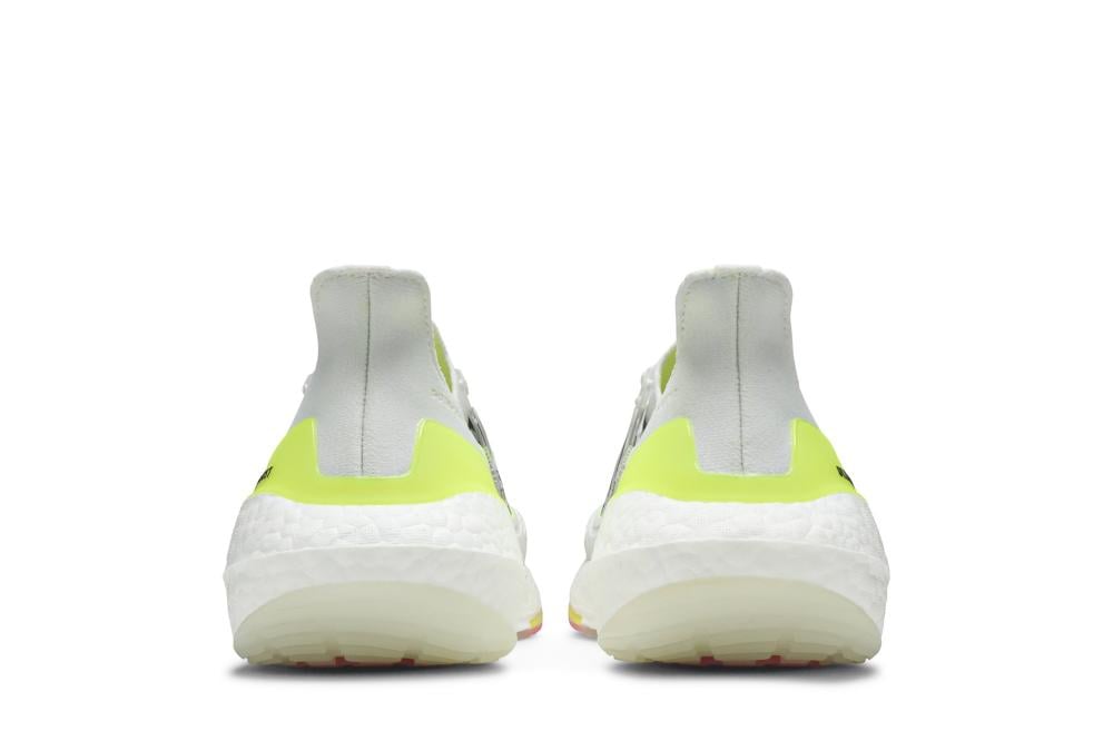 UltraBoost 21 'White Solar Yellow'