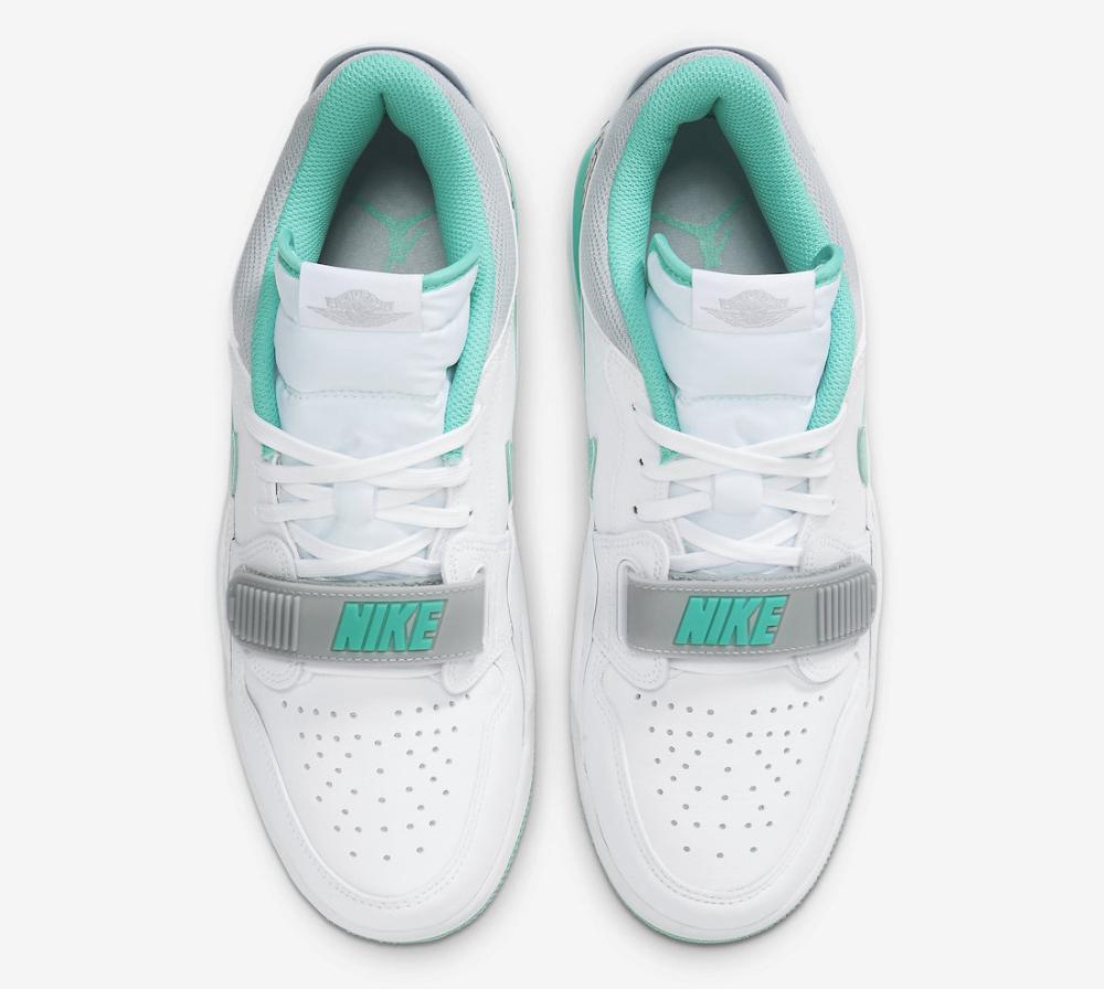 Jordan Legacy 312 Low 'White Washed Teal'