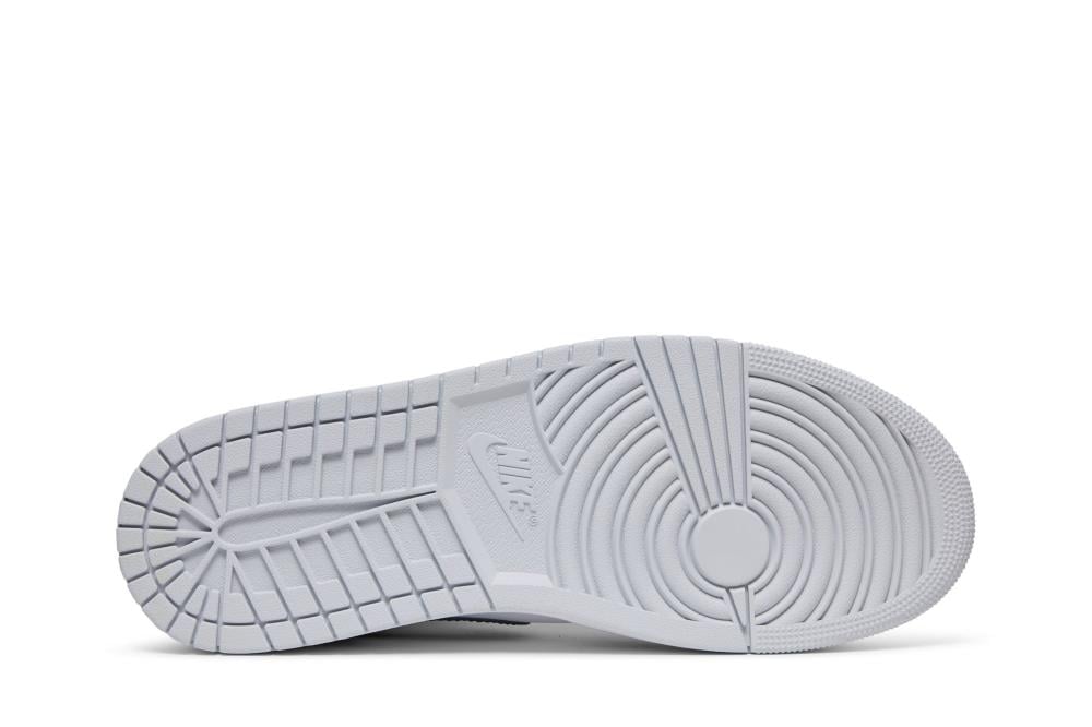 Air Jordan 1 Mid 'White Khaki Blue Void'