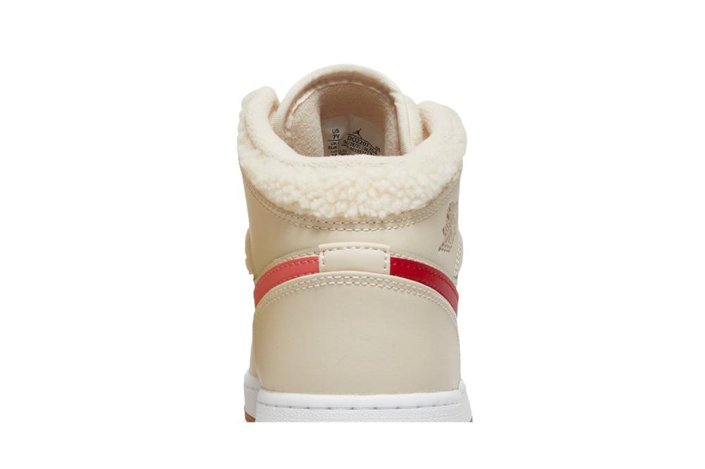 Air Jordan 1 Mid Utility GS 'Fleece'