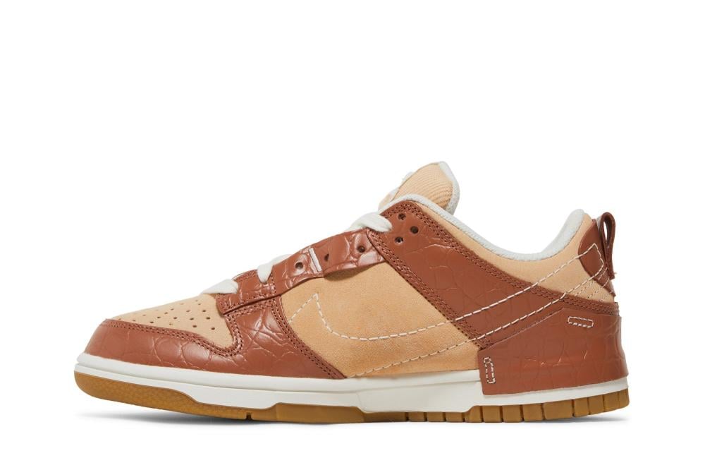 Wmns Dunk Low Disrupt 2 'Brown Crocodile'