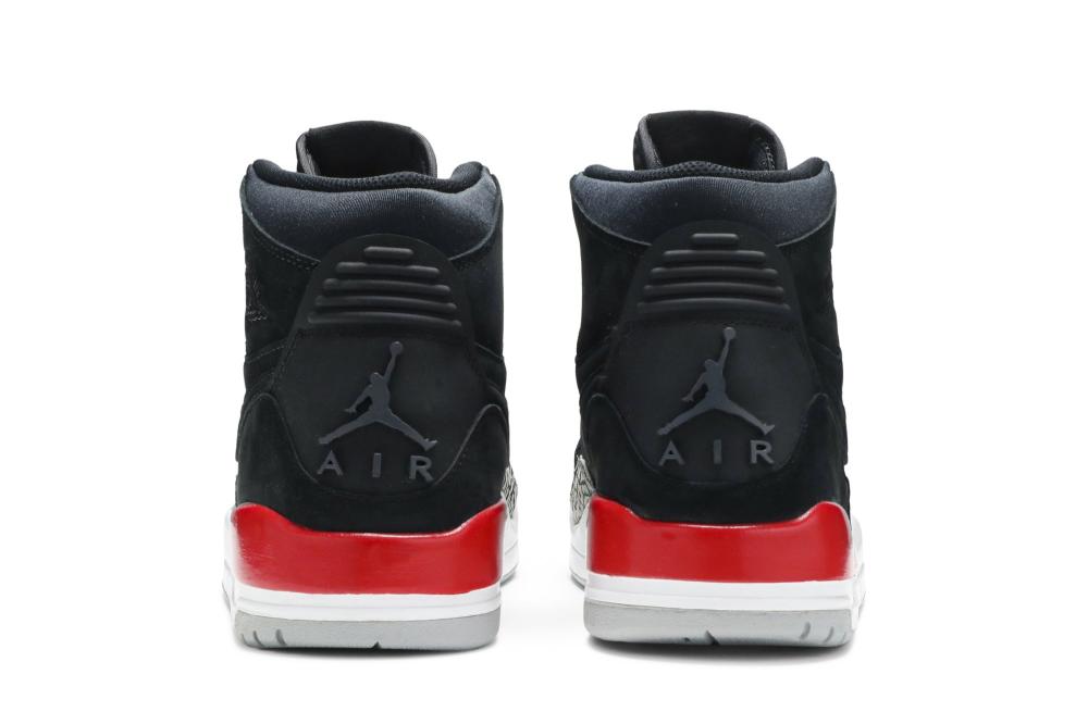 Jordan Legacy 312 'Black Suede'
