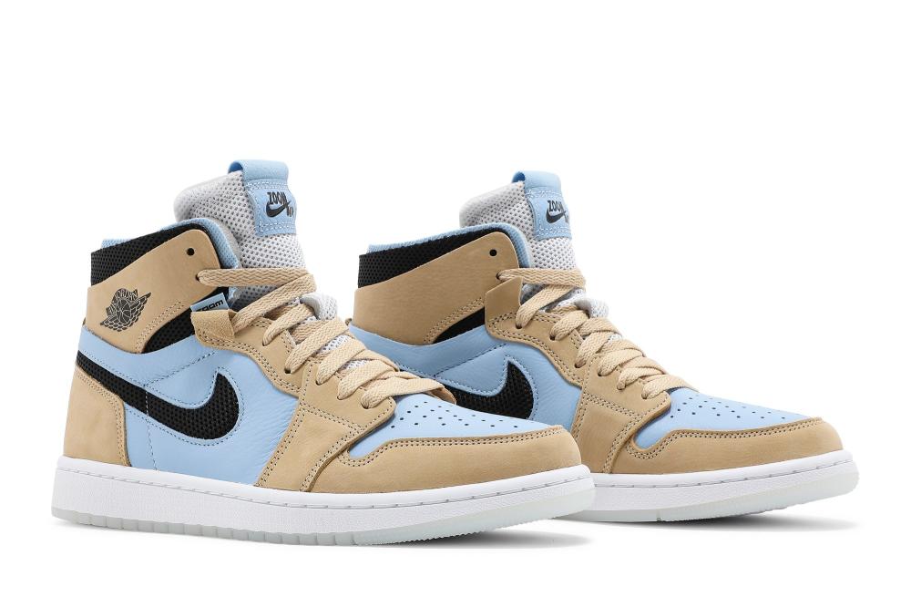 Wmns Air Jordan 1 High Zoom Comfort High 'Psychic Blue Sesame'