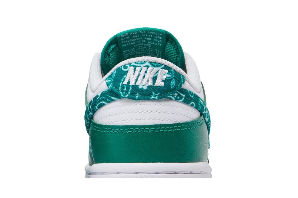 Wmns Dunk Low 'Green Paisley'