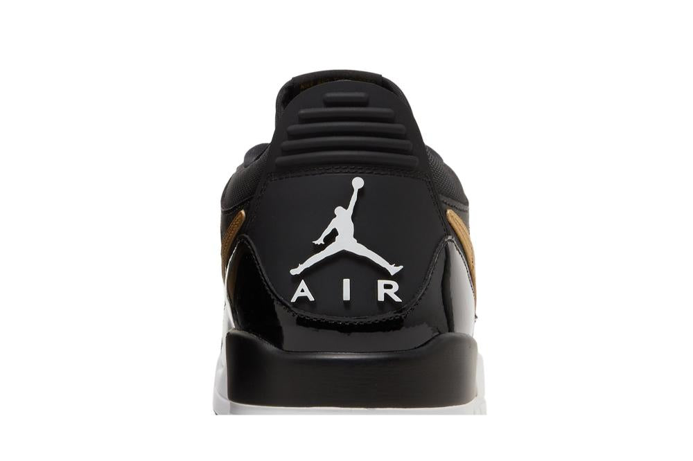Jordan Legacy 312 Low 'Black Metallic Gold'