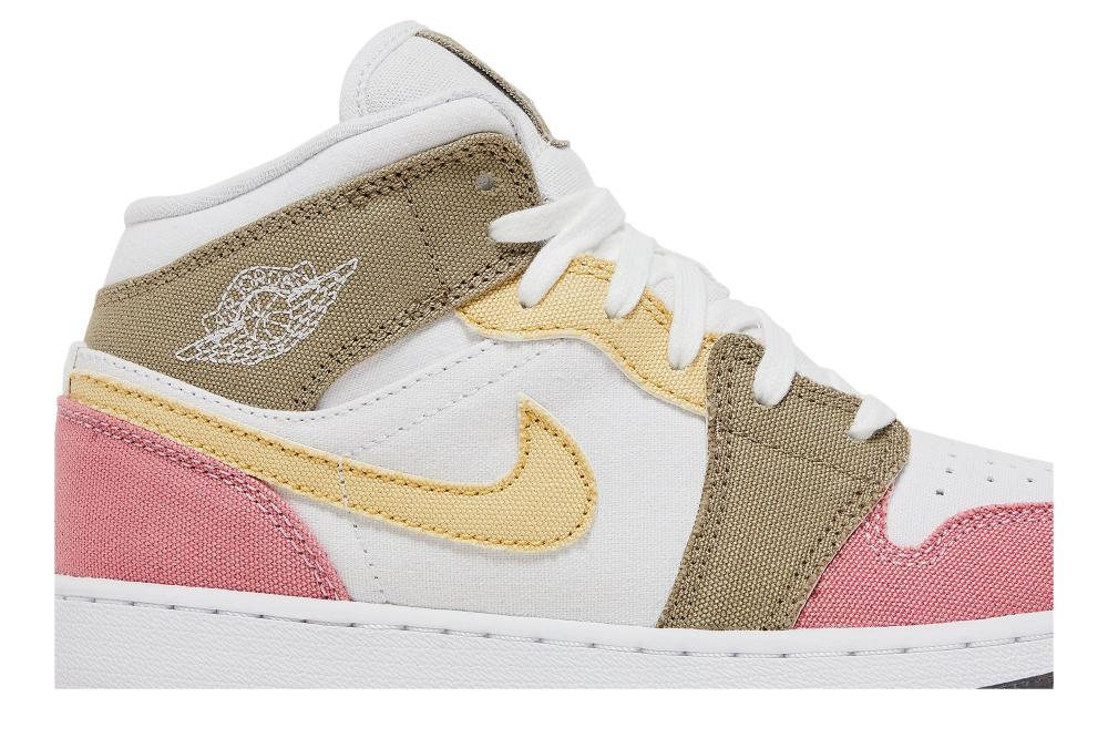 Air Jordan 1 Mid SE GS 'Pastel Grind'