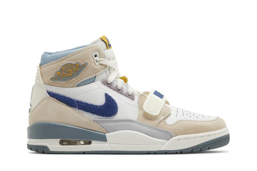 Jordan Legacy 312 'Corduroy Swoosh - White Mystic Navy'