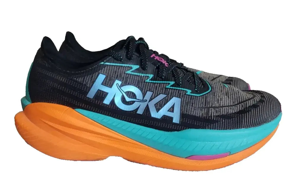 Mach X 2 Black/Aqua/Orange