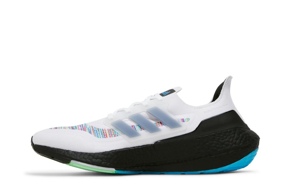 UltraBoost 21 'White Screaming Green'