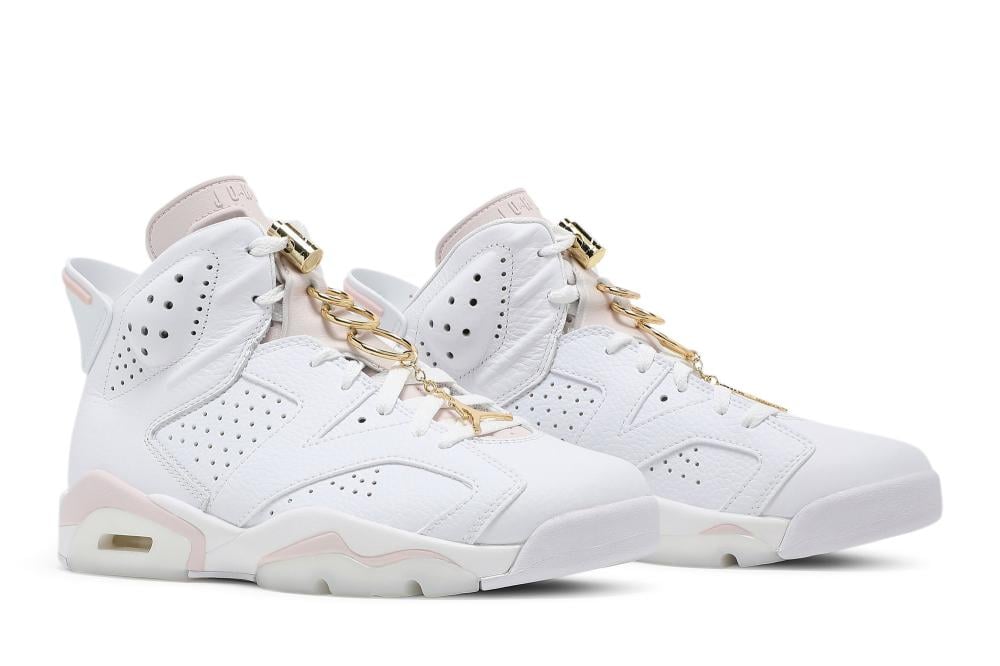 Wmns Air Jordan 6 Retro 'Gold Hoops'
