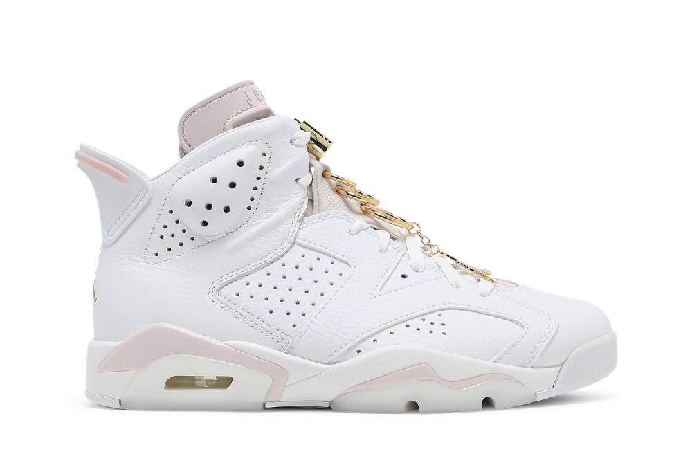 Wmns Air Jordan 6 Retro 'Gold Hoops'