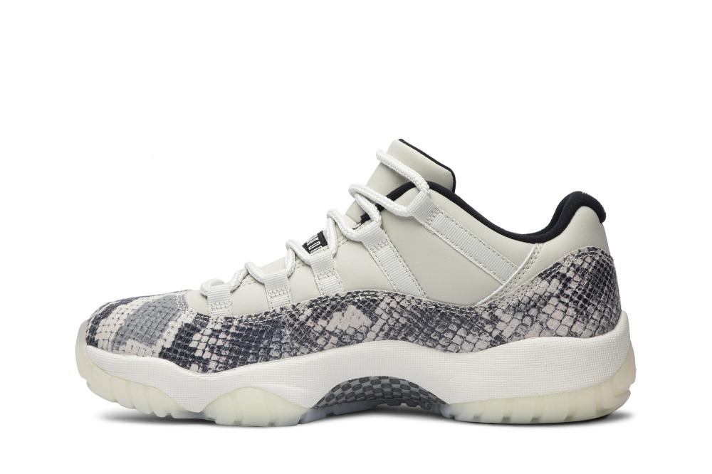 Air Jordan 11 Retro Low 'Light Bone Snakeskin'