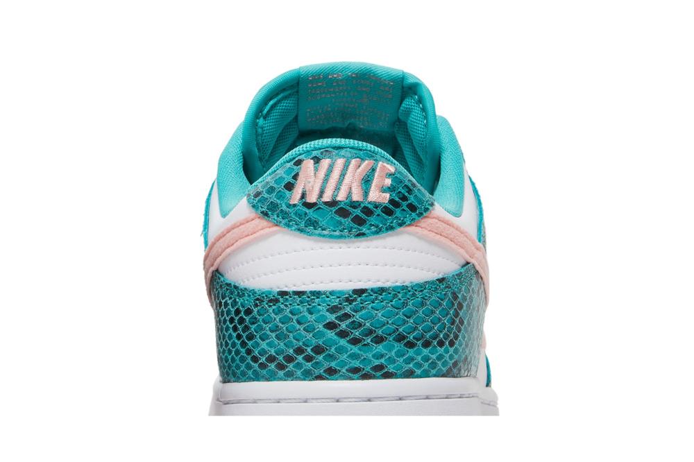 Dunk Low 'Washed Teal Snakeskin'