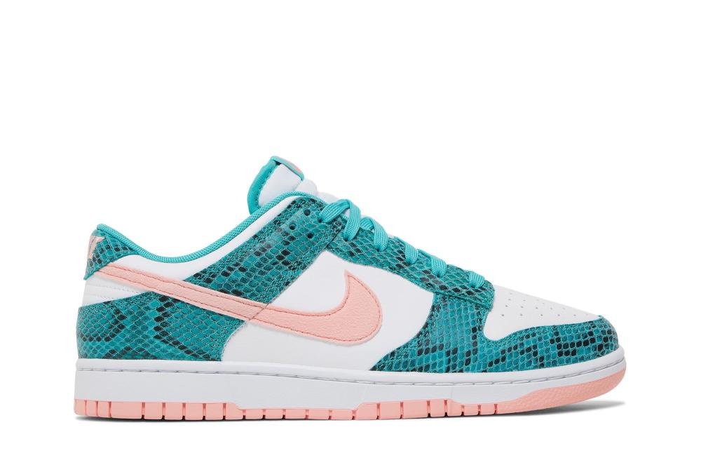 Dunk Low 'Washed Teal Snakeskin'