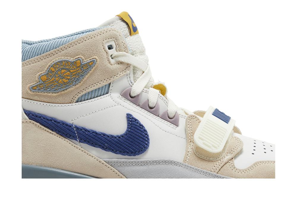 Jordan Legacy 312 'Corduroy Swoosh - White Mystic Navy'