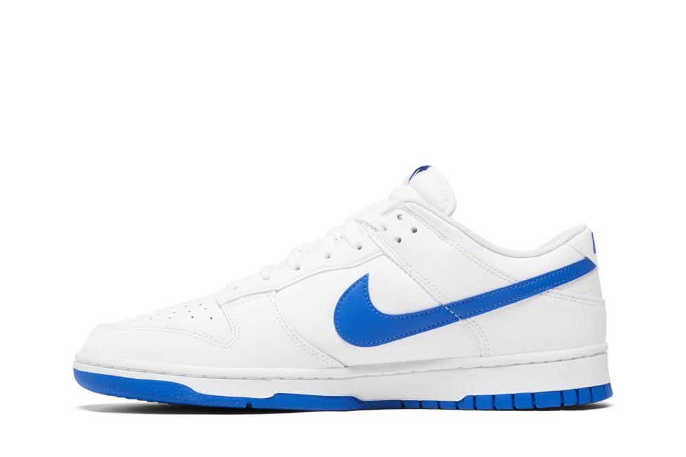 Dunk Low 'White Hyper Royal'