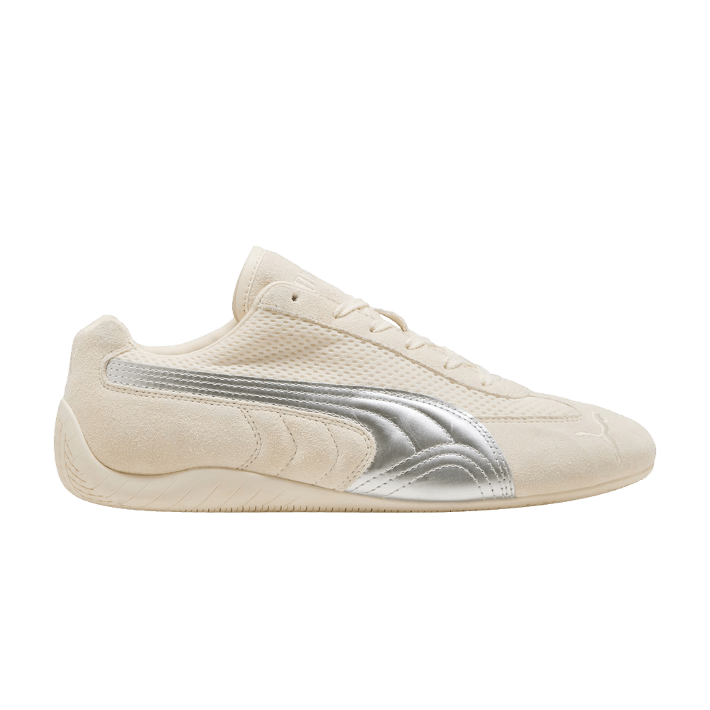 Speedcat Premium 'Frosted Ivory Matte Silver'
