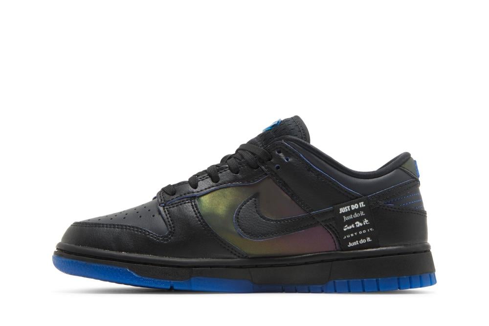 Wmns Dunk Low 'Black Royal Iridescent'