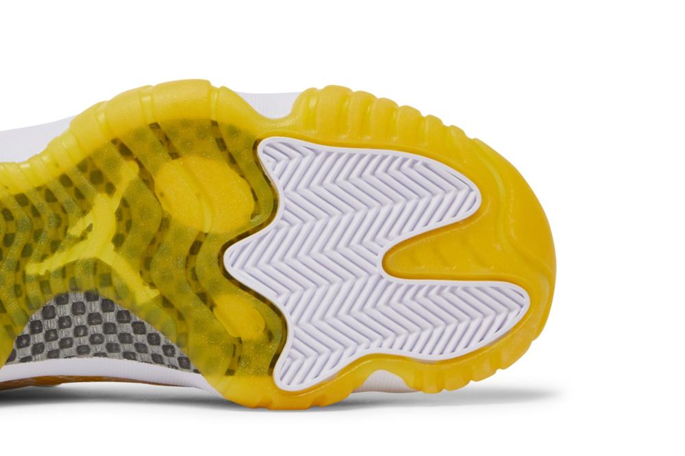 Wmns Air Jordan 11 Low 'Yellow Snakeskin'