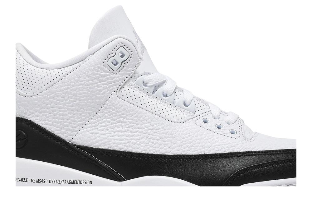 Fragment Design x Air Jordan 3 Retro SP 'White'