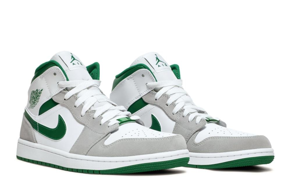 Air Jordan 1 Mid SE 'Grey Pine Green'