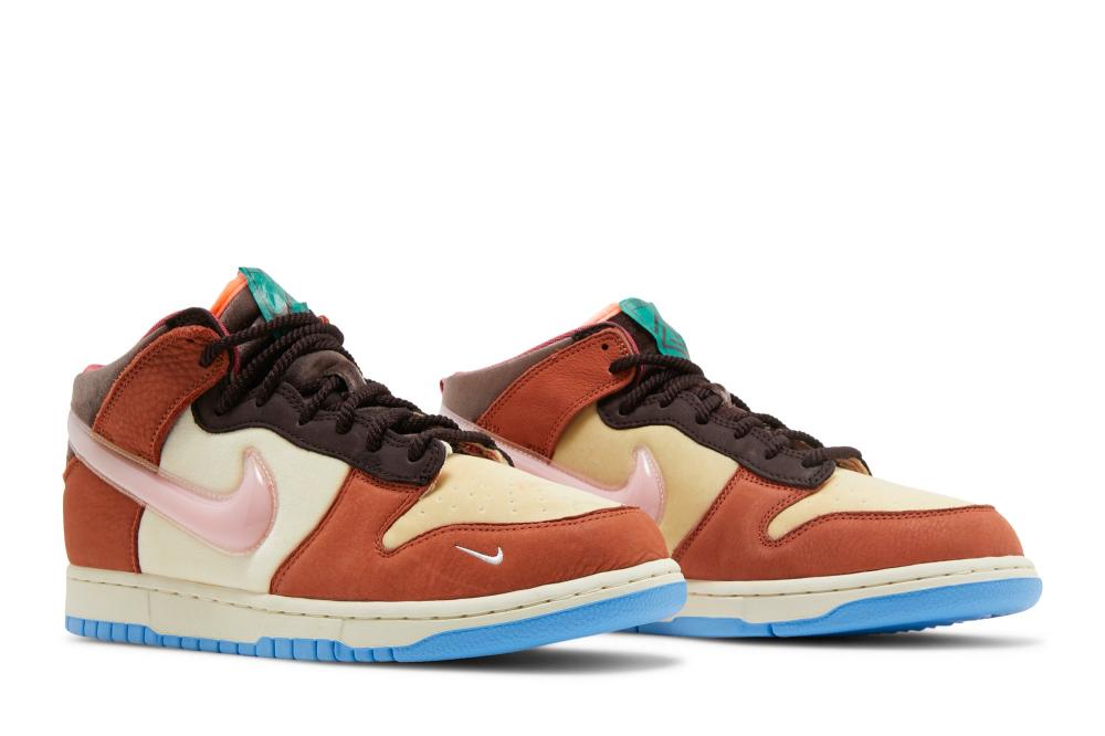 Social Status x Dunk Mid 'Chocolate Milk'