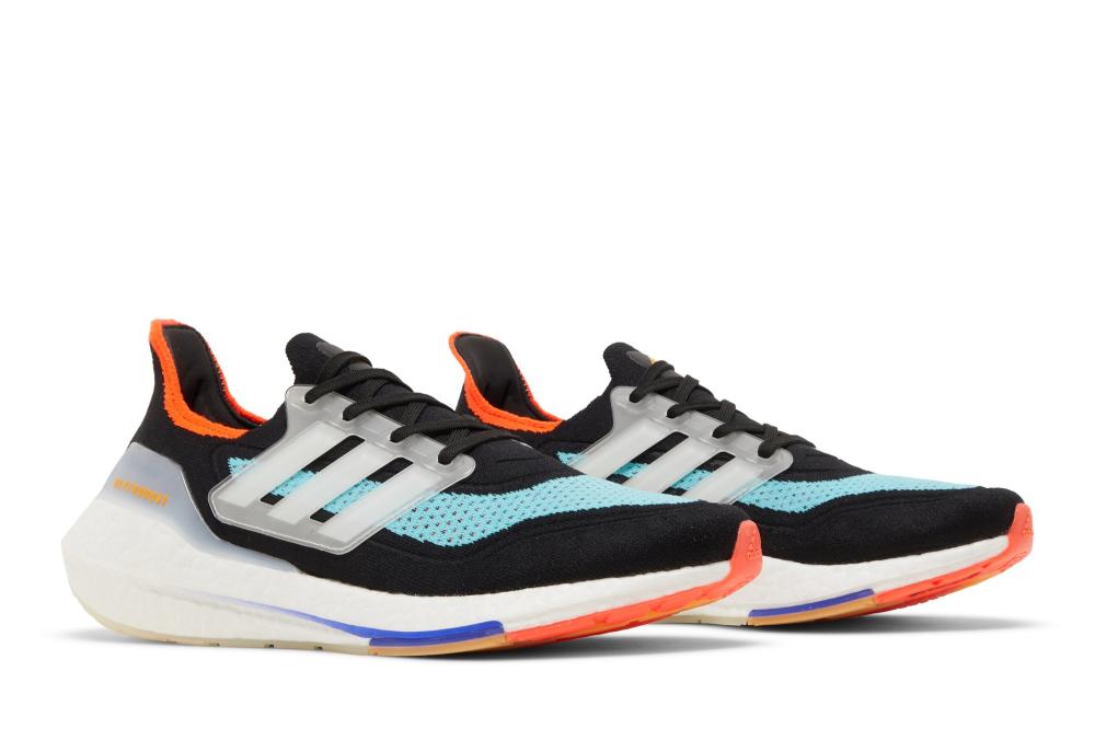 UltraBoost 21 'Black Pulse Aqua'