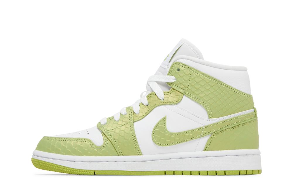 Wmns Air Jordan 1 Mid SE 'Green Python'