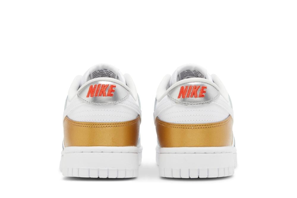 Wmns Dunk Low SE 'Silver Gold Metallic'