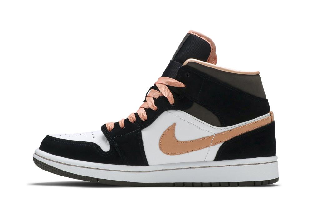 Wmns Air Jordan 1 Mid SE 'Peach Mocha'