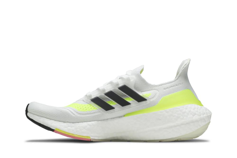 UltraBoost 21 'White Solar Yellow'