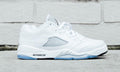Air Jordan 5 Retro Low GS 'White Grey'