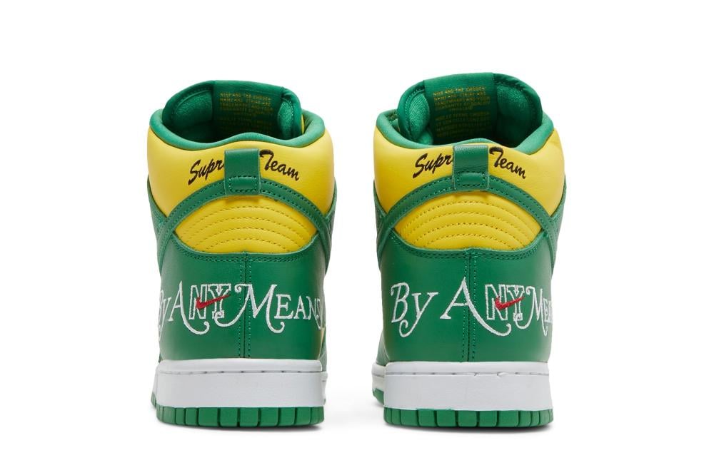 Supreme x Dunk High SB 'By Any Means - Brazil'